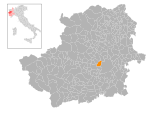 Map - IT - Torino - Municipality code 1090